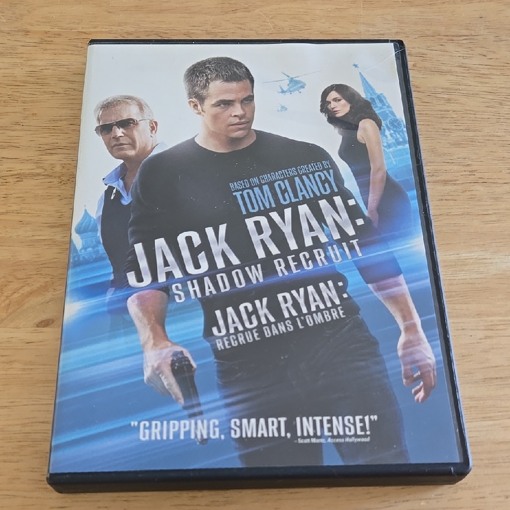 Jack Ryan Shadow Recruit DVD